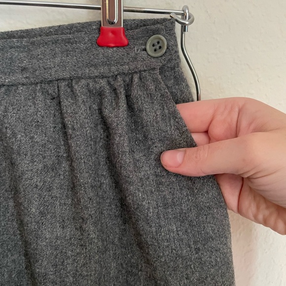 Bundle of 3 Vintage A-Line Skirts | Dark Academia | Neutral Brown, Tan, Grey - Picture 8 of 15